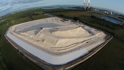 Aerial of site