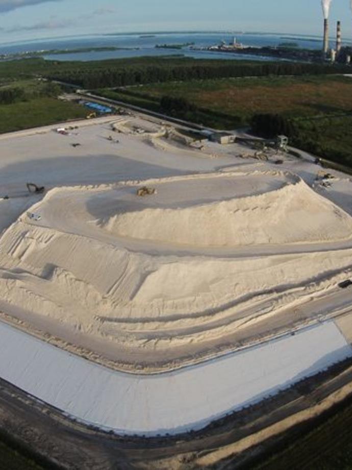 Aerial of site
