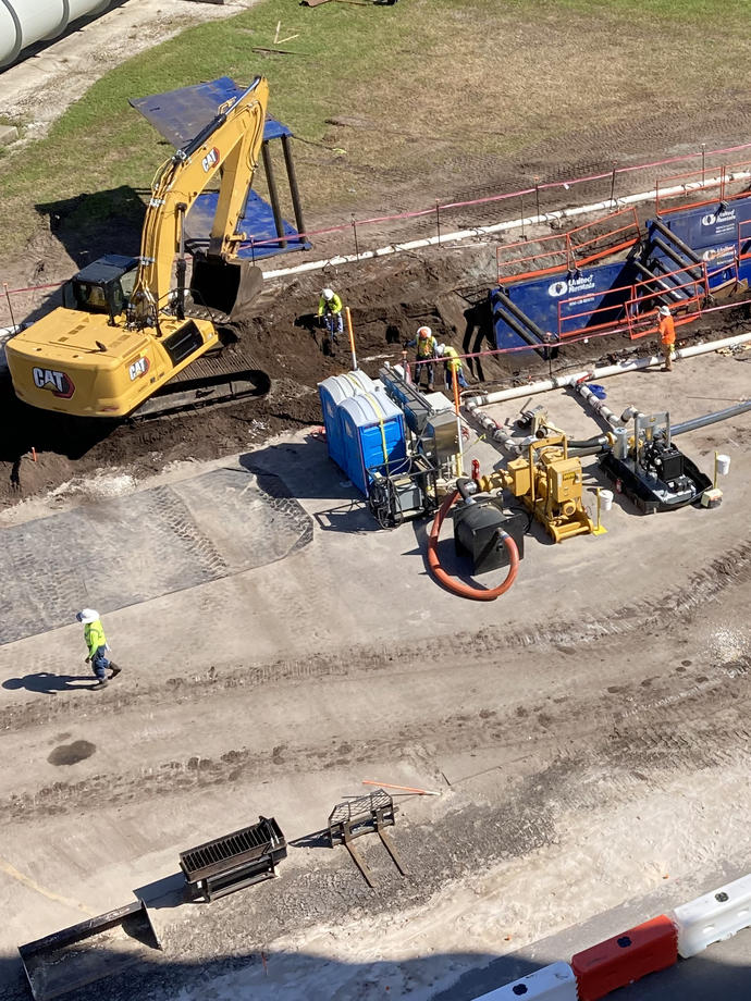 Excavating