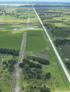 Aerial of piping